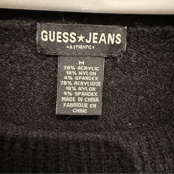 Guess Jeans Black Sweater - Picture 3 of 3